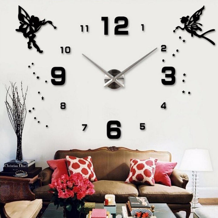 Angel Acrylic DIY 3D Wall Clock