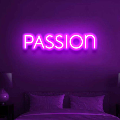 Passion Neon Sign