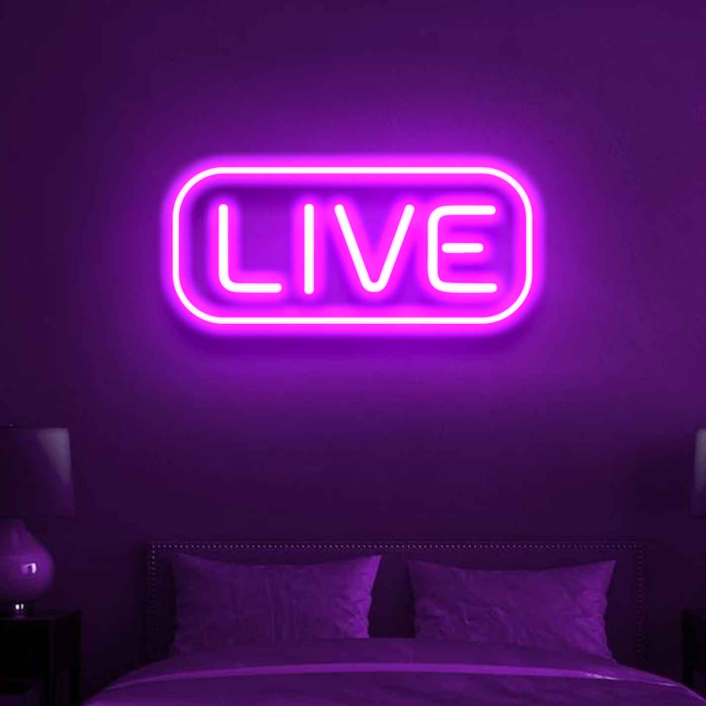 LIVE Neon Sign