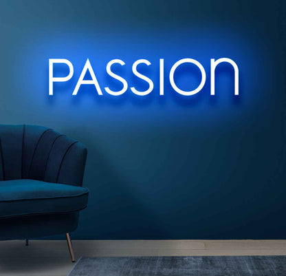 Passion Neon Sign