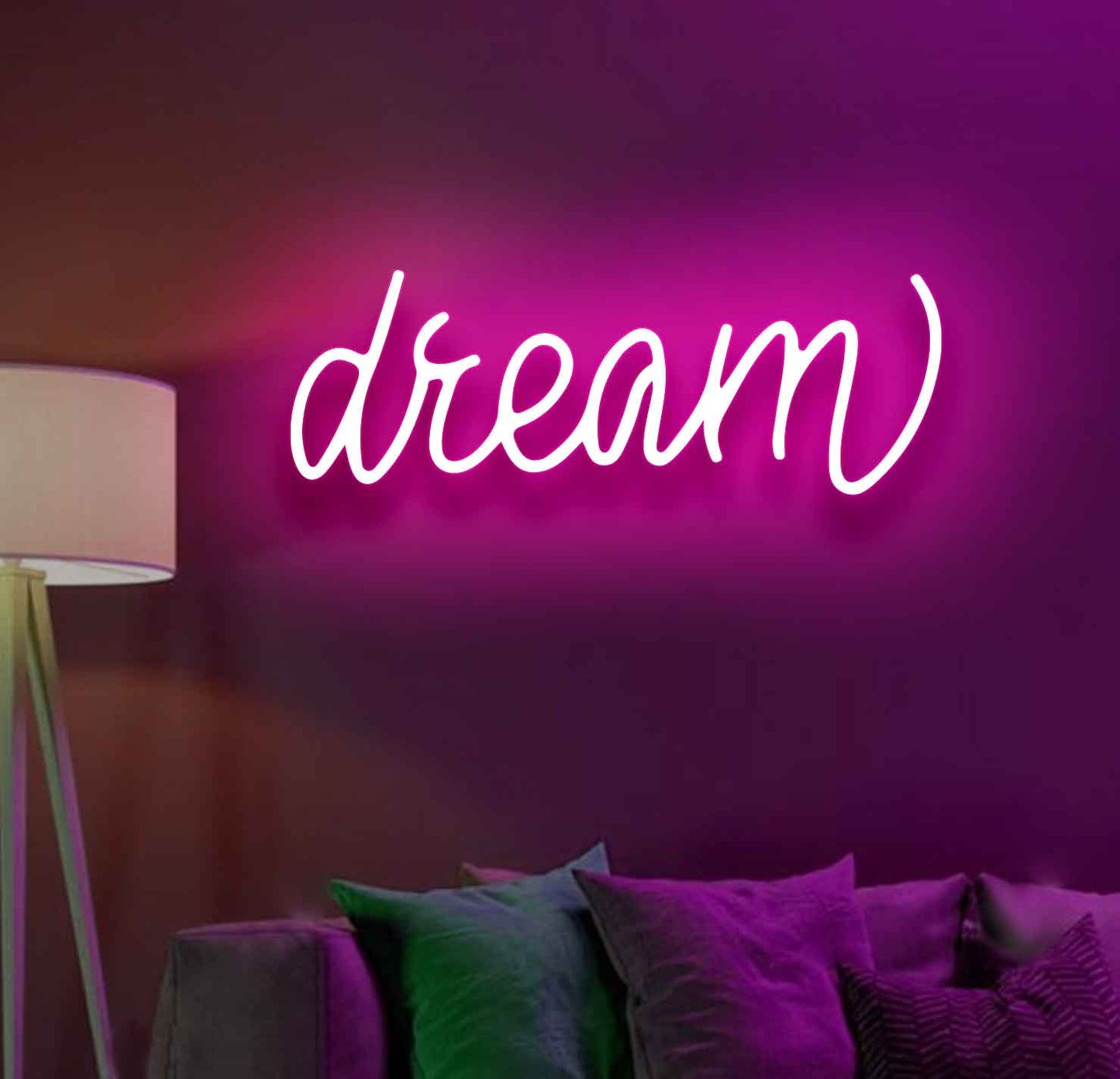 Dream Neon Sign - Illuminate Your Ambitions with Neon Brilliance Neon Light