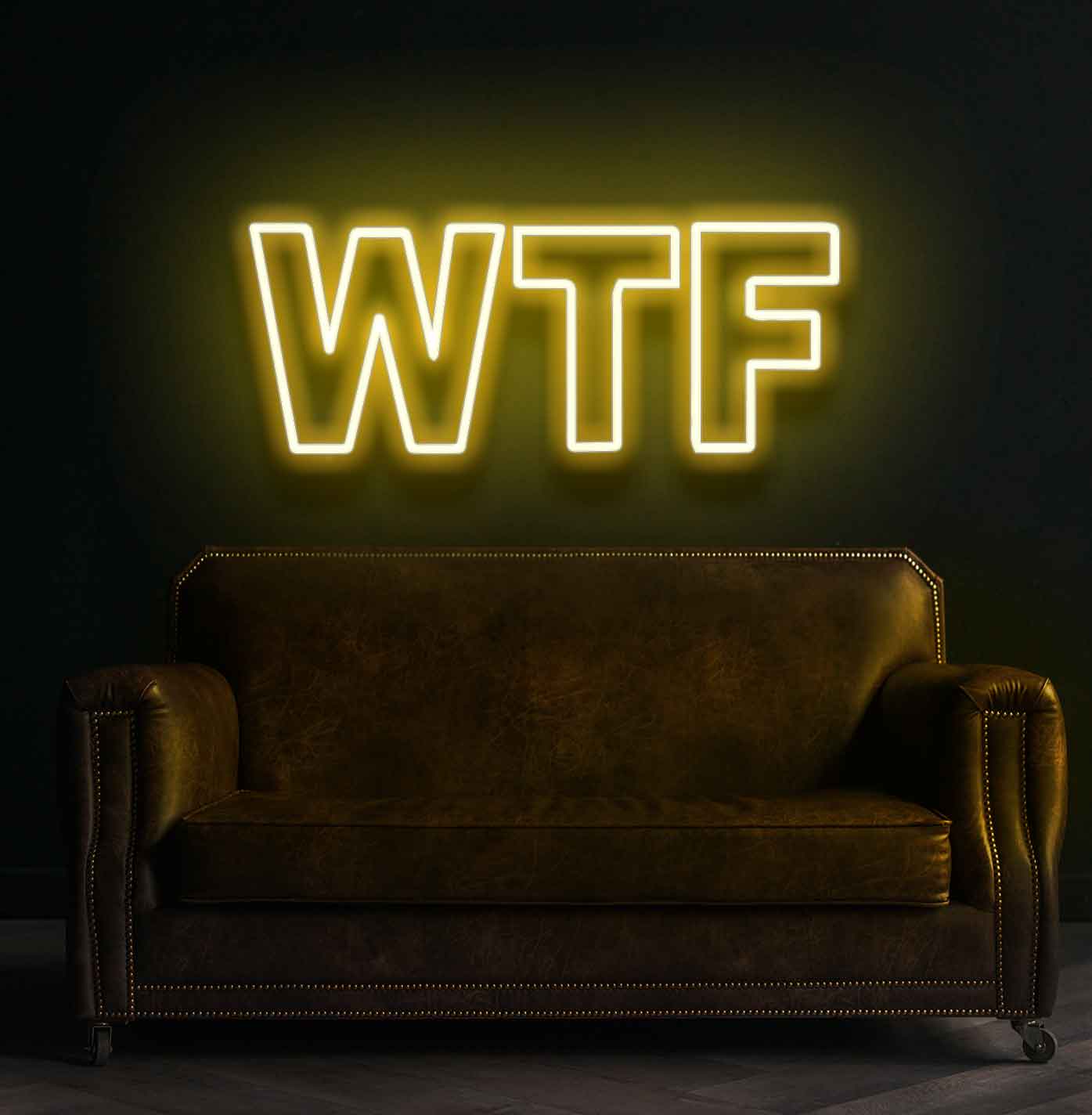 WTF* Neon Sign