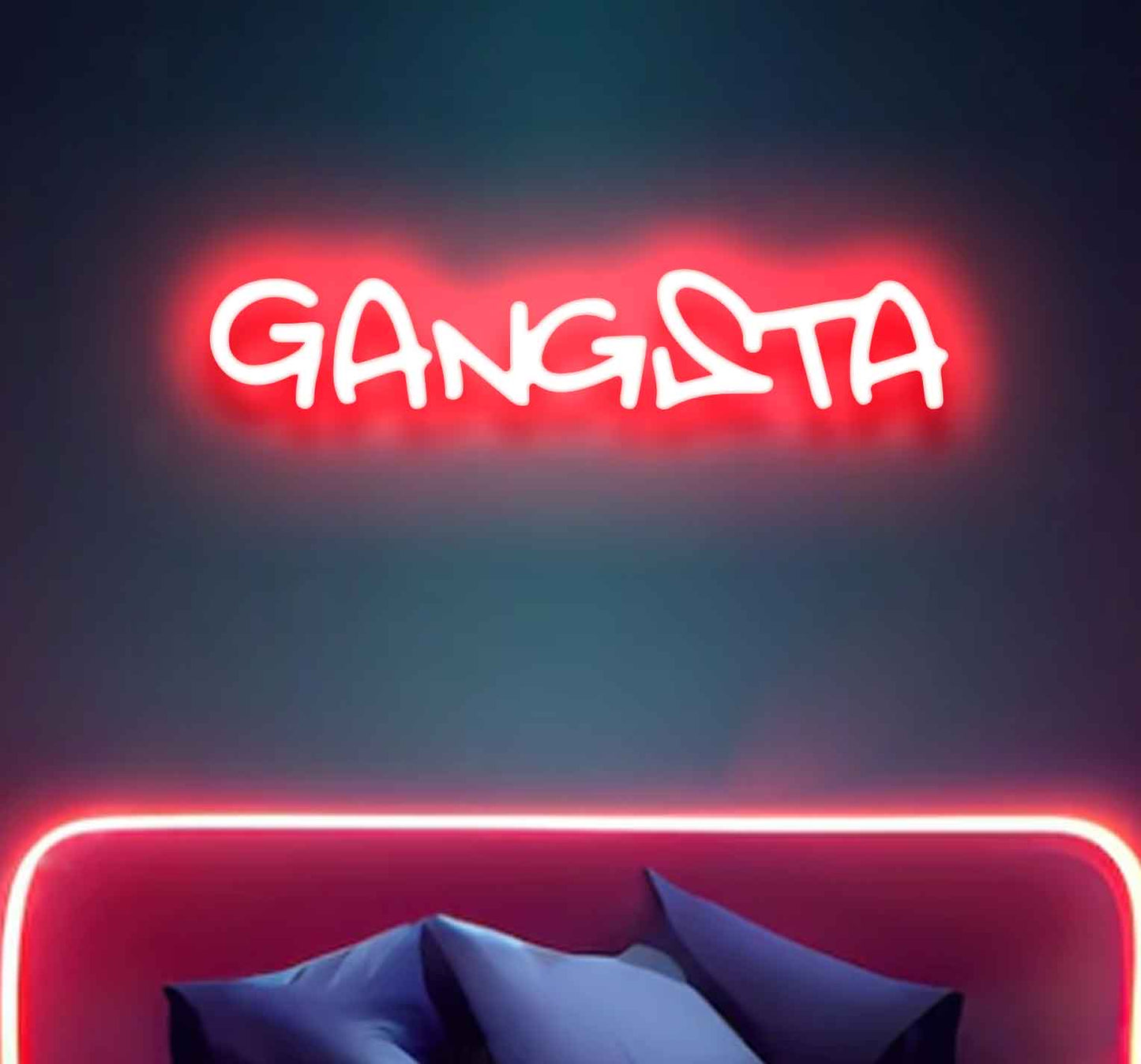 Gangsta Neon Sign