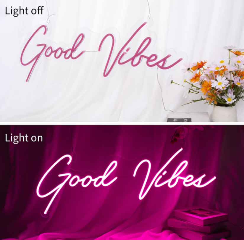 Good Vibes Neon Sign