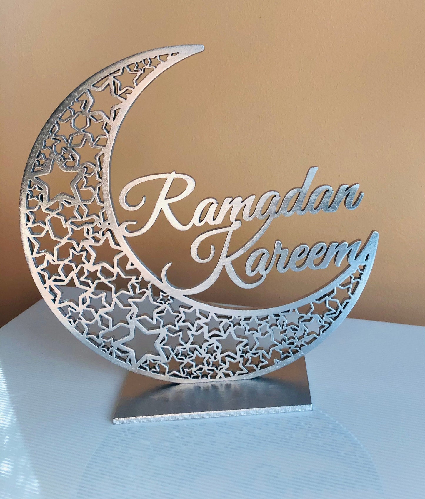 Ramadan Mubarak Kareem sign