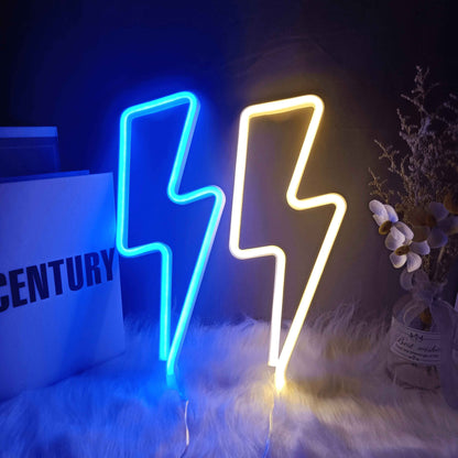 Neon Light Power/Energy Art Sign - Unleash the Brilliance with Neon Art