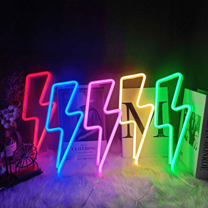 Neon Light Power/Energy Art Sign - Unleash the Brilliance with Neon Art