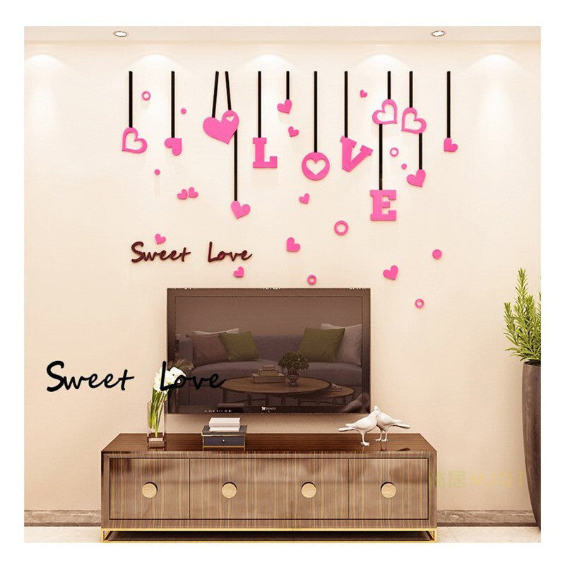 Sweet Love DIY Acrylic Wall Art